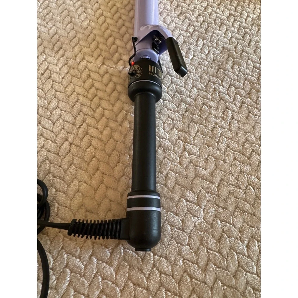 Hot Tools Professional Lavender Ceramic Curling Iron 1 Inch Purple HT7015LAV